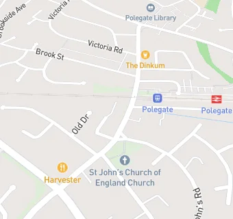 map for Polegate Fisheries