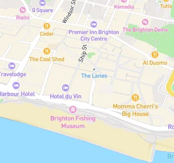 map for The Old Ship Hotel