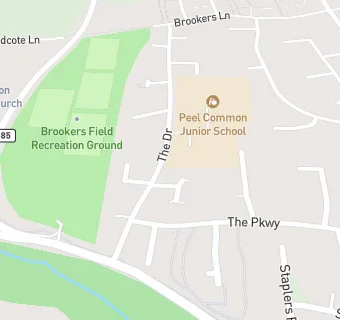 map for Peel Common Breakfast And After School Club