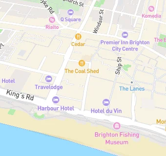 map for Churchill Palace Hotel And Casablanca Club