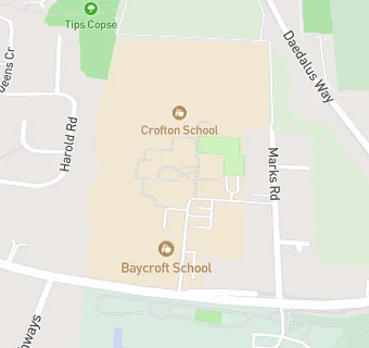 map for Crofton School