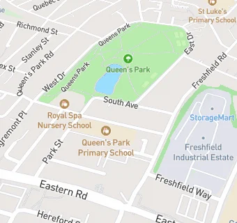 map for Breakfast And After School Club At Queens Park Primary Sch