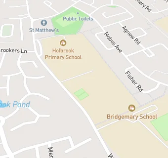 map for Bridgemary School