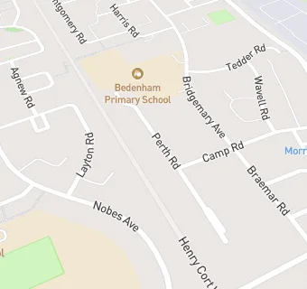 map for Foxbury School