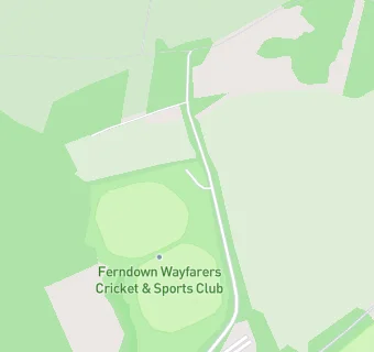 map for Ferndown Wayfarers Cricket and Sports Club Ltd