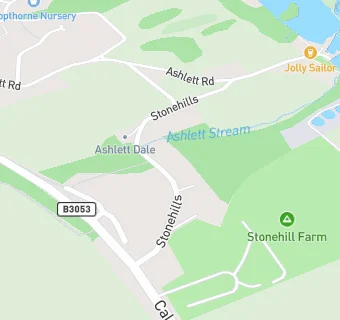 map for ASHLETT DALE REST HOME