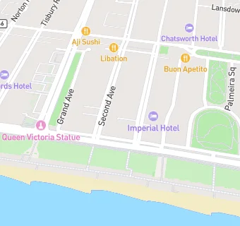 map for Bali Brasserie