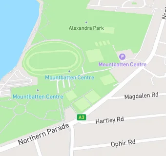 map for Alexandra Bowls And Social Club