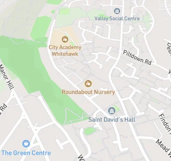 map for Brightstore Whitehawk