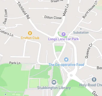 map for Stubbington Kebab House