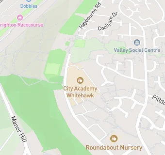 map for City Academy Whitehawk