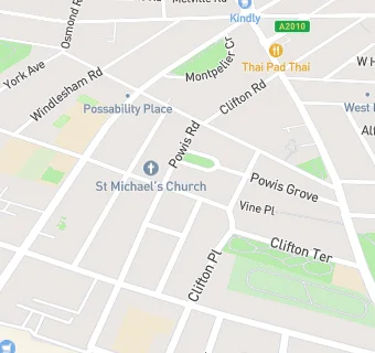 map for Montpelier Surgery