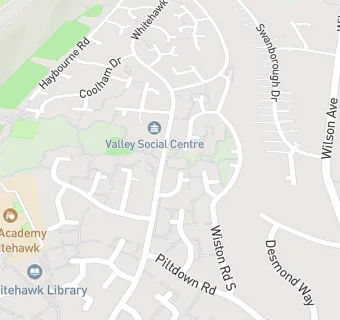 map for Whitehawk Post Office