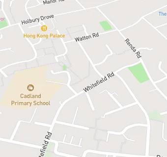 map for Cadland Primary School