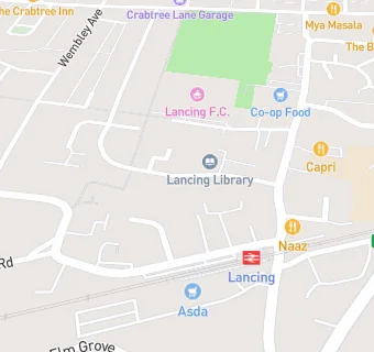 map for The Orchard Surgery