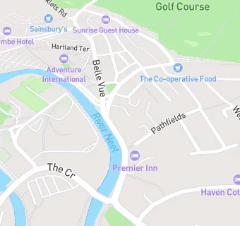 map for Silver River Cornwall