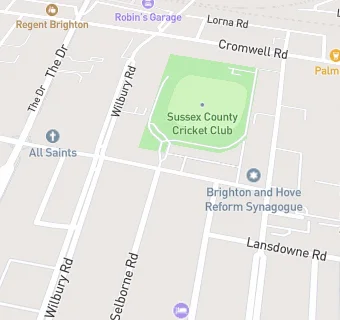 map for The Sussex Cricketer