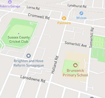 map for West Hove Infant And Hove Junior School