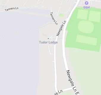 map for Tudor Lodge Nursing Home