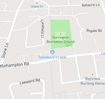 map for Sainsburys