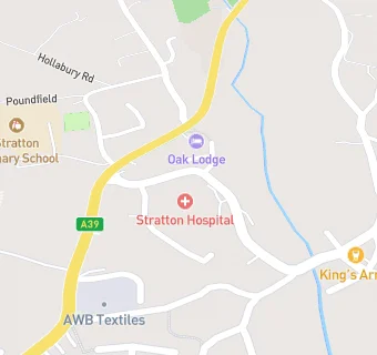 map for Stratton Hospital