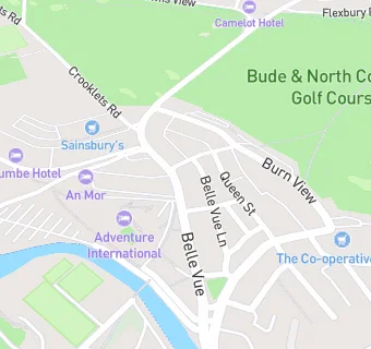 map for Bude Pharmacy