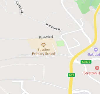 map for Stratton Primary School