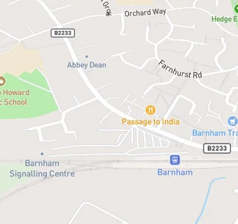 map for Barnham Tandoori Takeaway