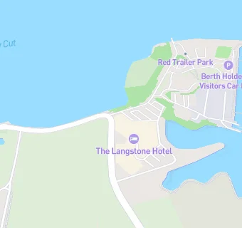 map for Langstone Quays Hotel