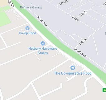 map for HOLBURY KEBAB AND PIZZA HOUSE