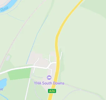 map for Yha South Downs