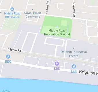 map for Dolphin Fitness