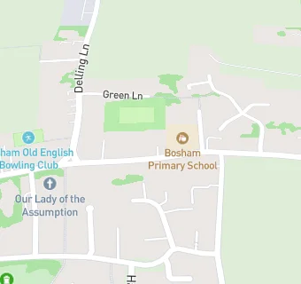 map for Chartwells At Bosham Primary School