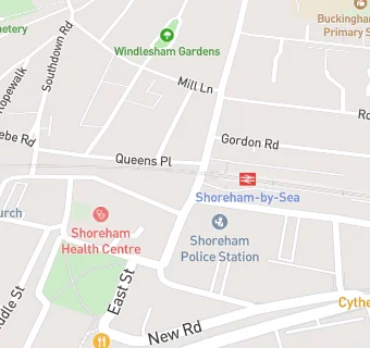 map for The Buckingham Arms