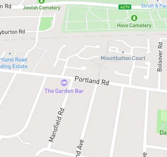 map for Portland Mini Store Ltd