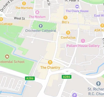 map for Wagamama