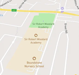 map for Sir Robert Woodard Academy