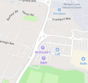 map for Mcdonalds Restaurants Ltd