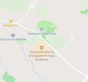 map for Stockland Church of England Primary School