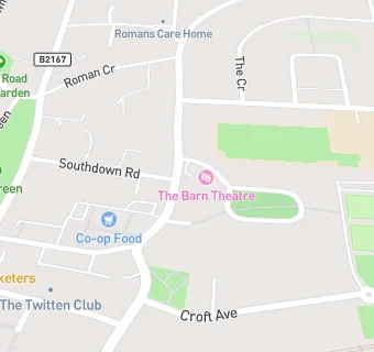 map for Southwick Pre-School Playgroup