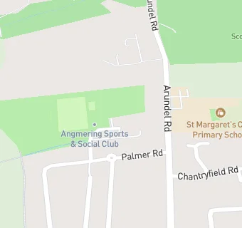 map for Angmering Sports & Social Club