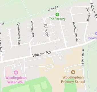 map for Woodingdean Medical Centre