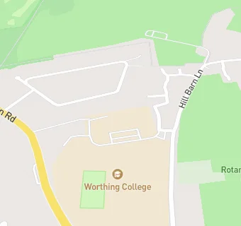 map for Worthing College