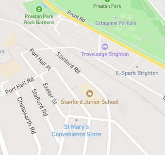 map for Stanford Junior School