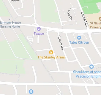 map for Stanley Arms PH