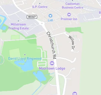 map for DAVID LLOYD LEISURE