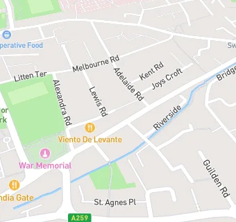 map for Viento De Levante