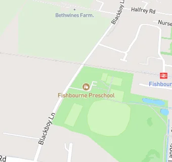 map for Fishbourne Centre