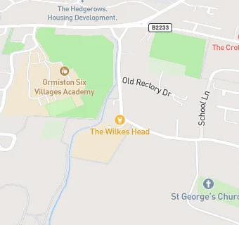 map for The Wilkes Head