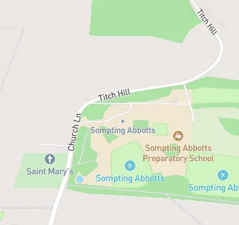 map for Sompting Abbotts School